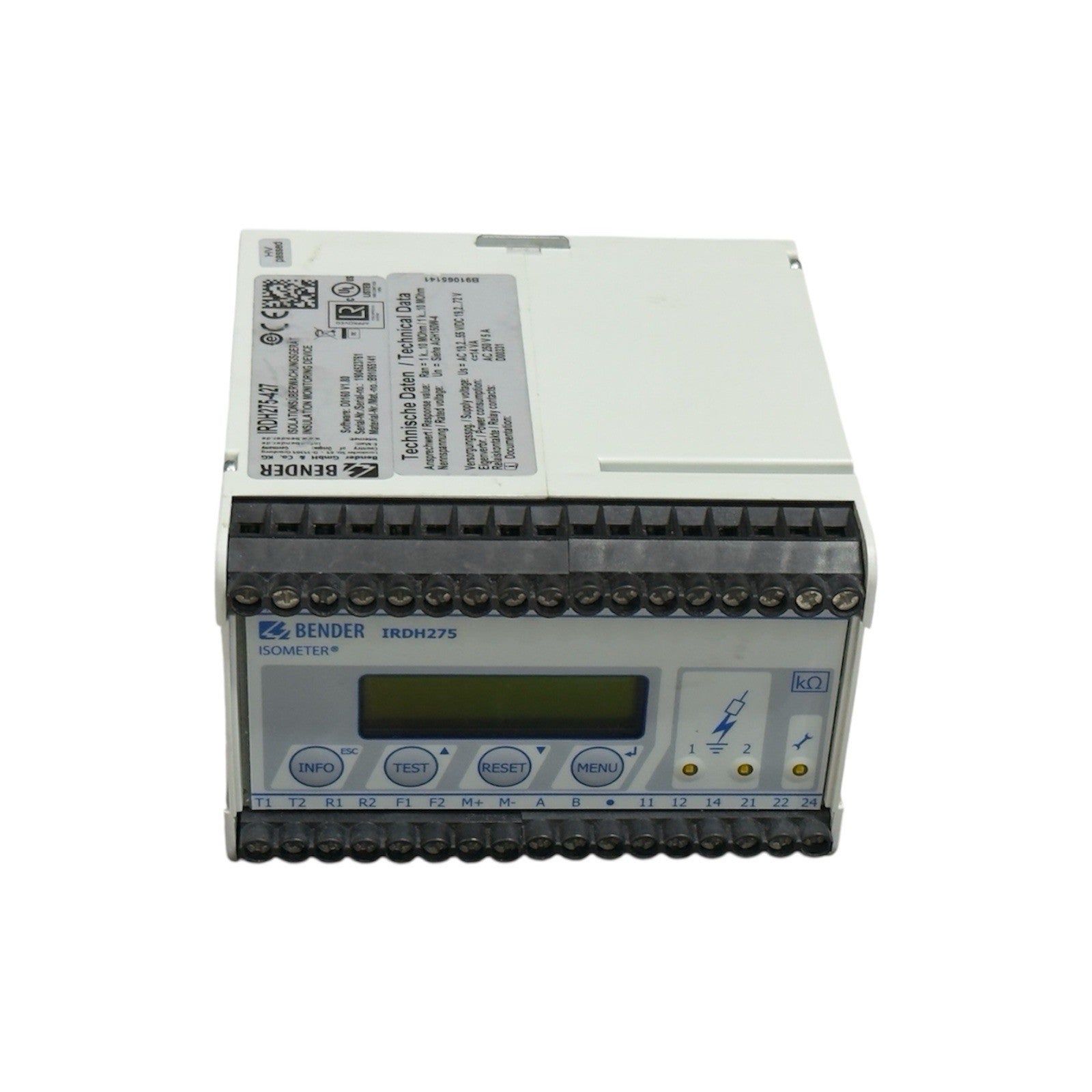 Bender IRDH275-435 Insulation Monitoring Device