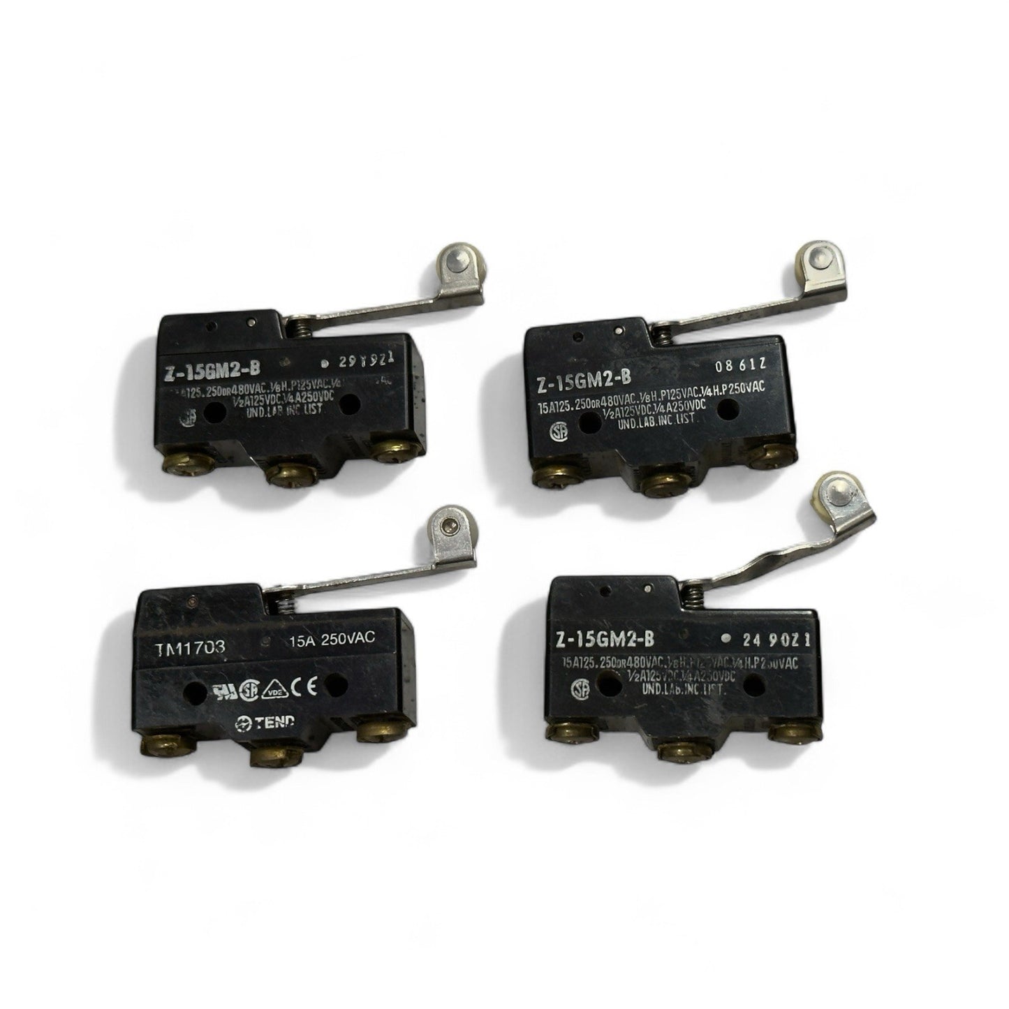 Industrial Micro Limit Switches - 10 Pis Lot