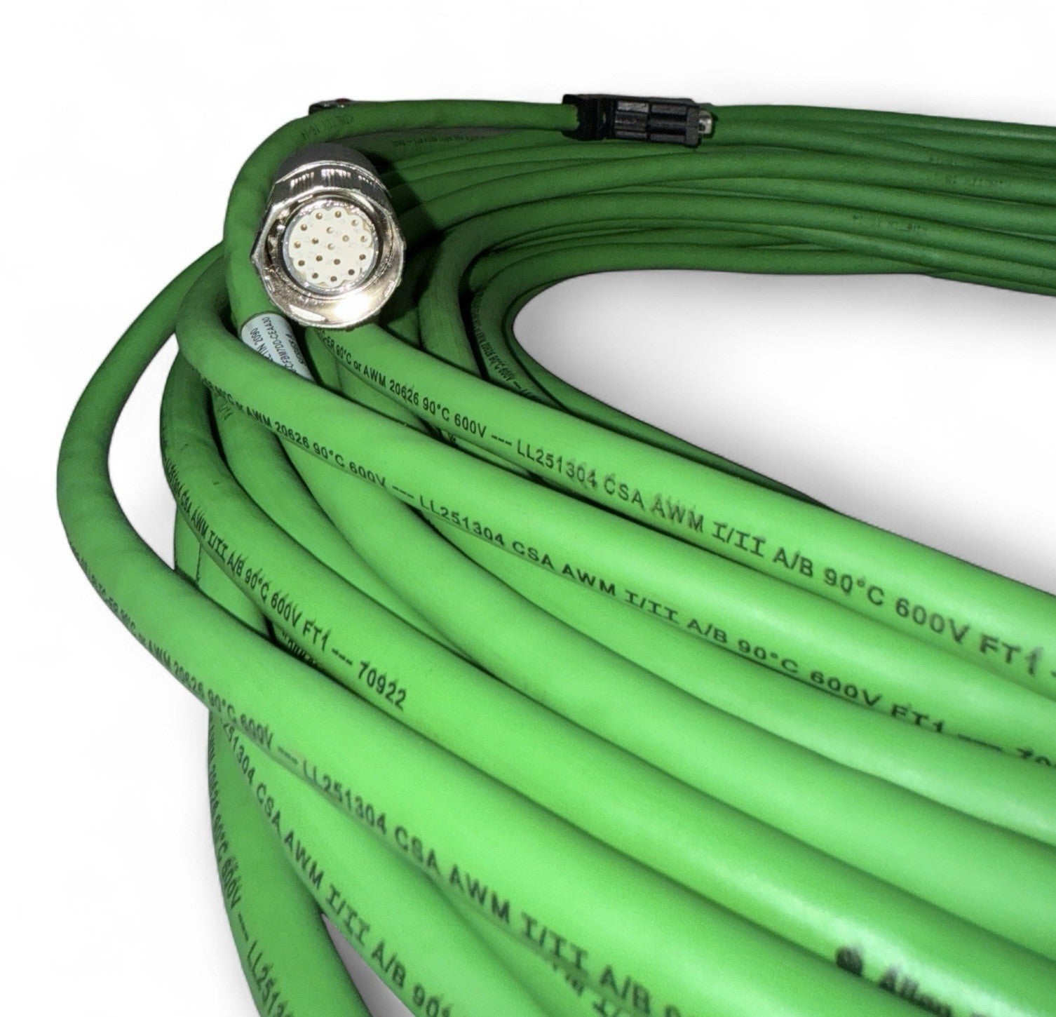 Allen-Bradley Bulletin 2090-CFDM7OD-CEAA30 Servo Motor Power Cable 30Metre/600v