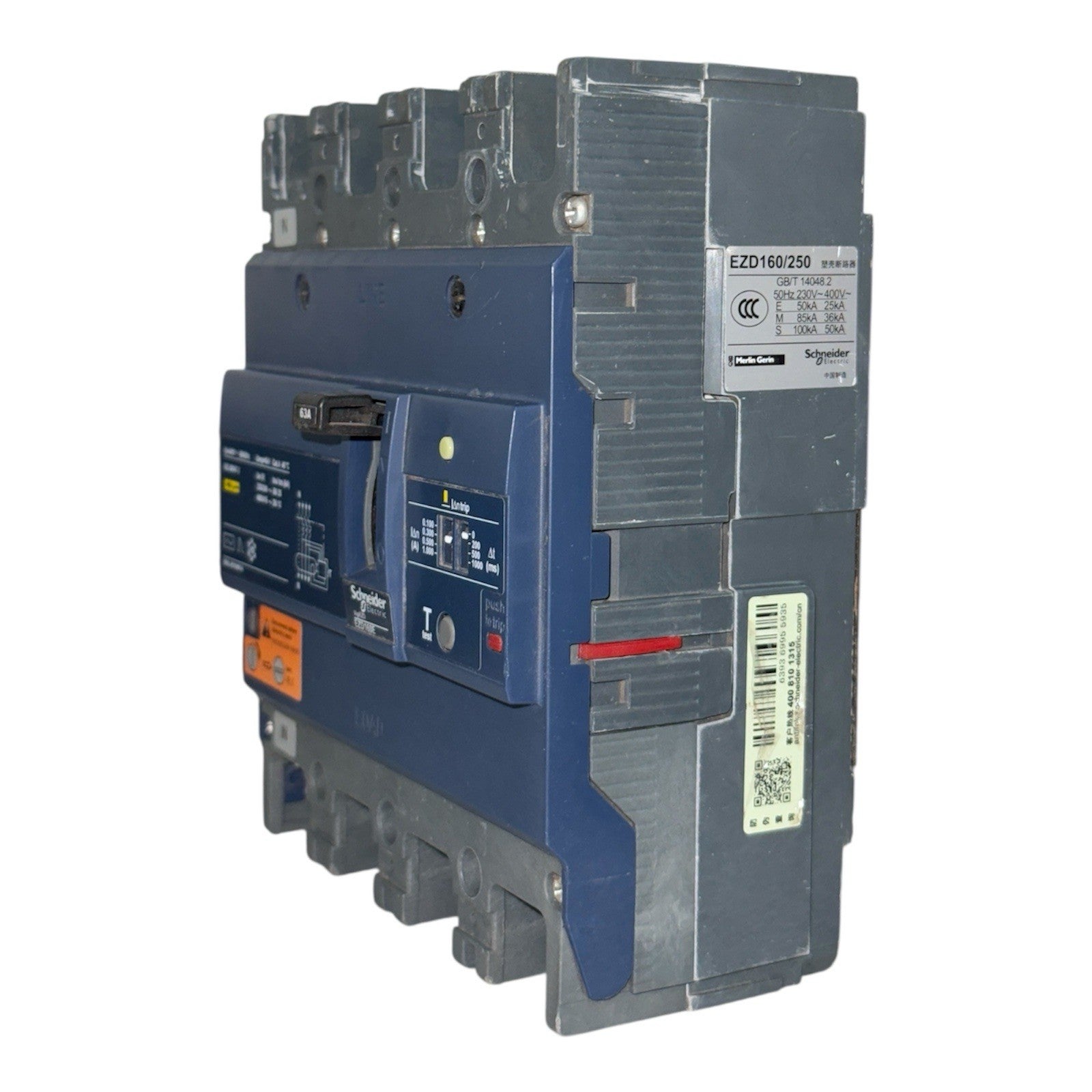 Schneider EZD160E 63a Switch 4 Pol