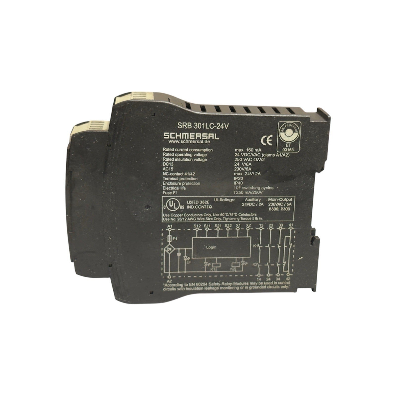 SCHMERSAL SRB 301LC-24V Safty Relay