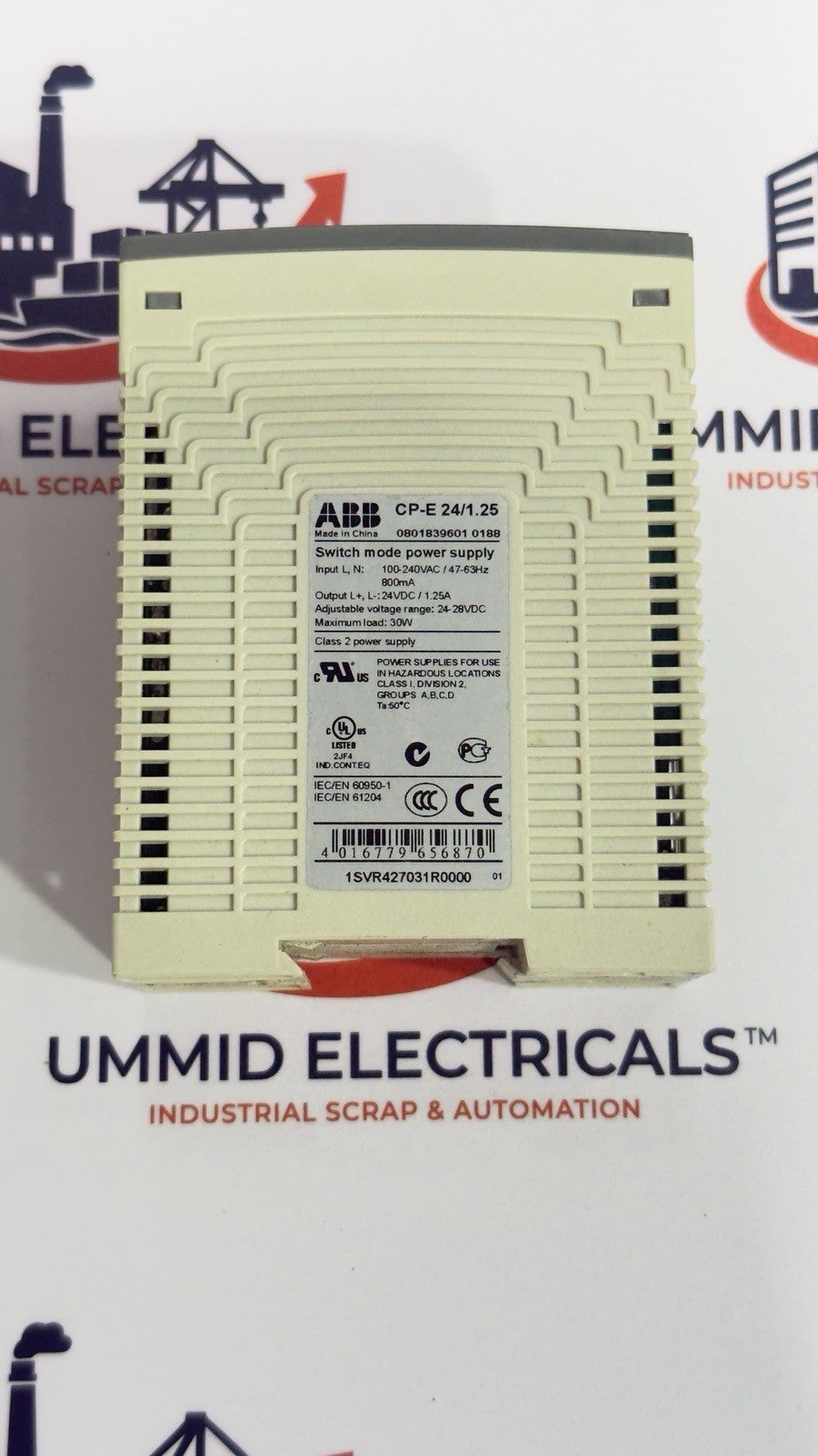 ABB CP-E 24/1.25 Switch Mode Power Supply