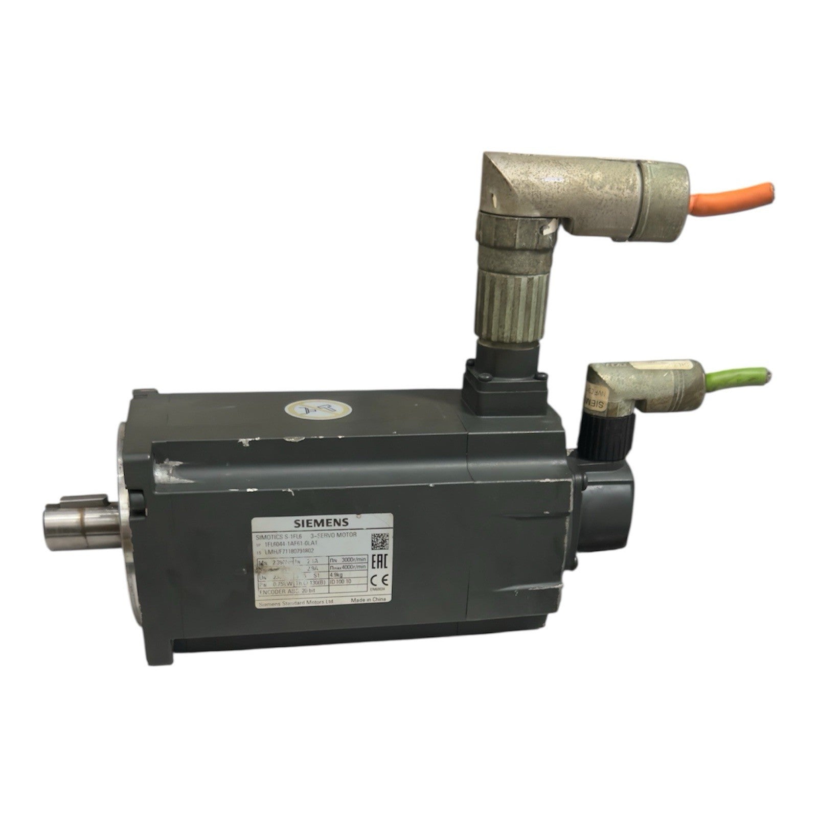 Siemens Simotics S-1FL6 Servo Motor 1FL6044-1AF61-0LA1