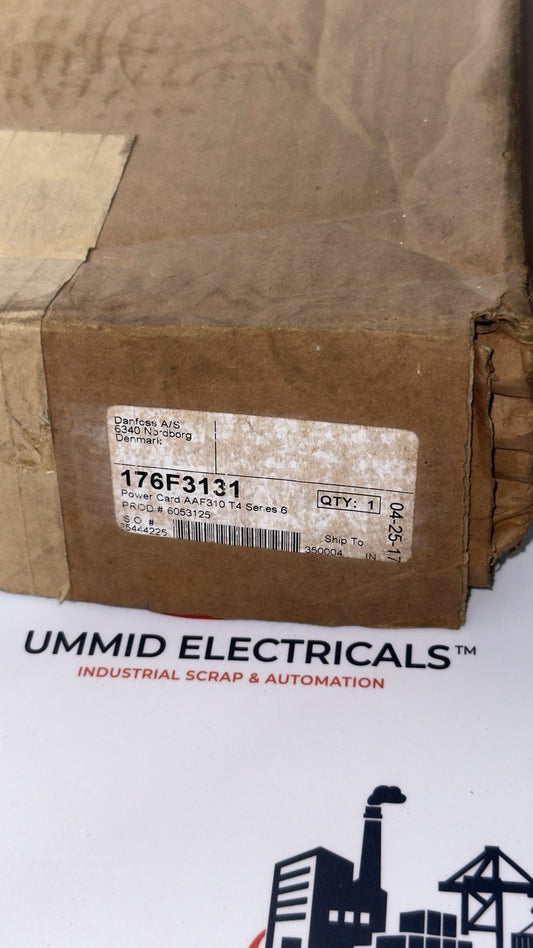 Danfoss 176F3131 Power Card AAF310 T4 Series 6 PROD - Made In Denmark