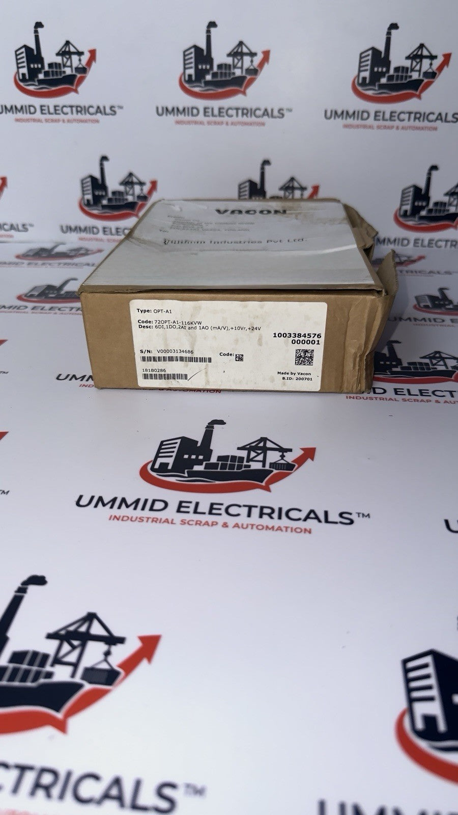 Vacon OPT-A1 PCB 6D1,1D0,2ÁI and 1AO (mA/V), +10Vr,+24V