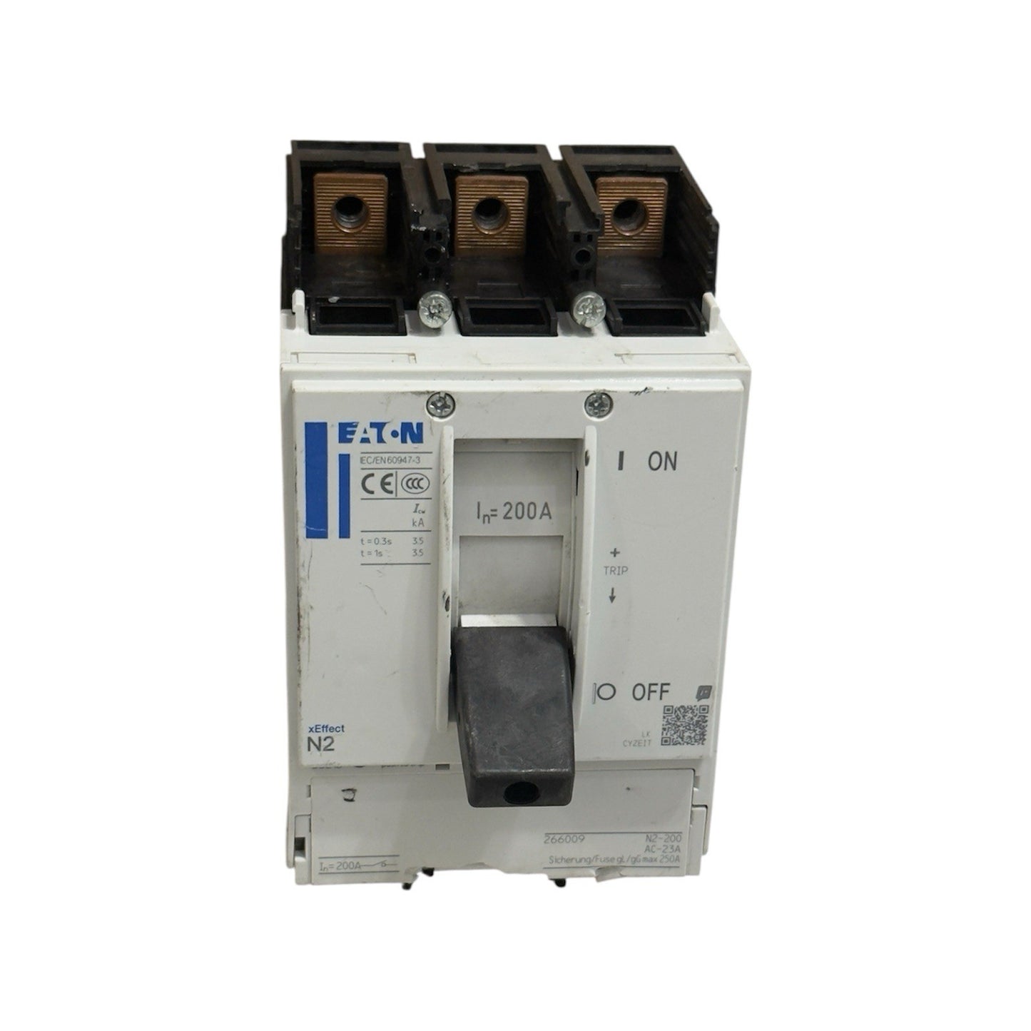 EATON xEffect N2 200a MCCB Switch- Made In Romania (Body Damage)