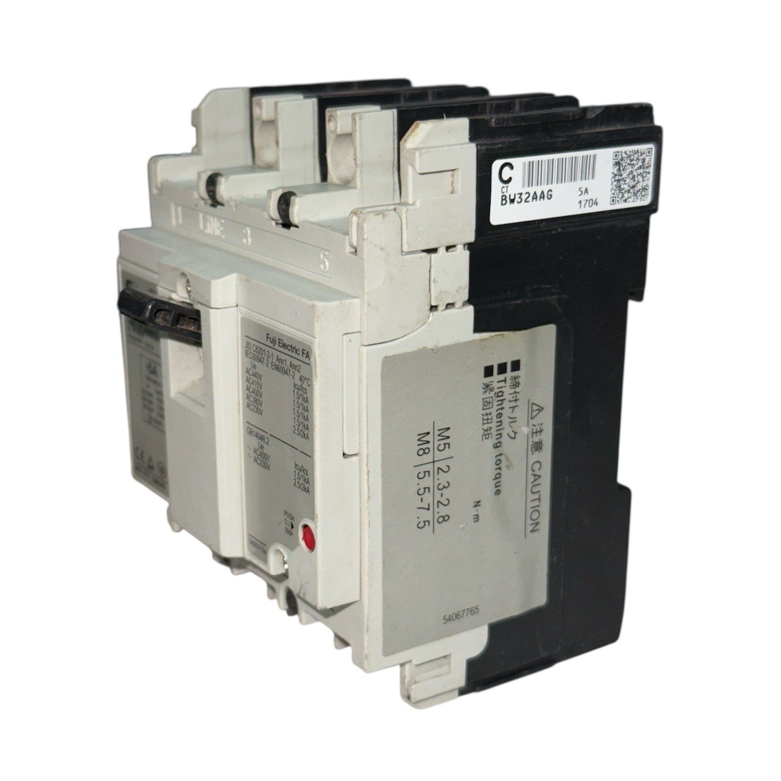 Fuji Auto Breaker 5a MCCB Switch  BW32AAG