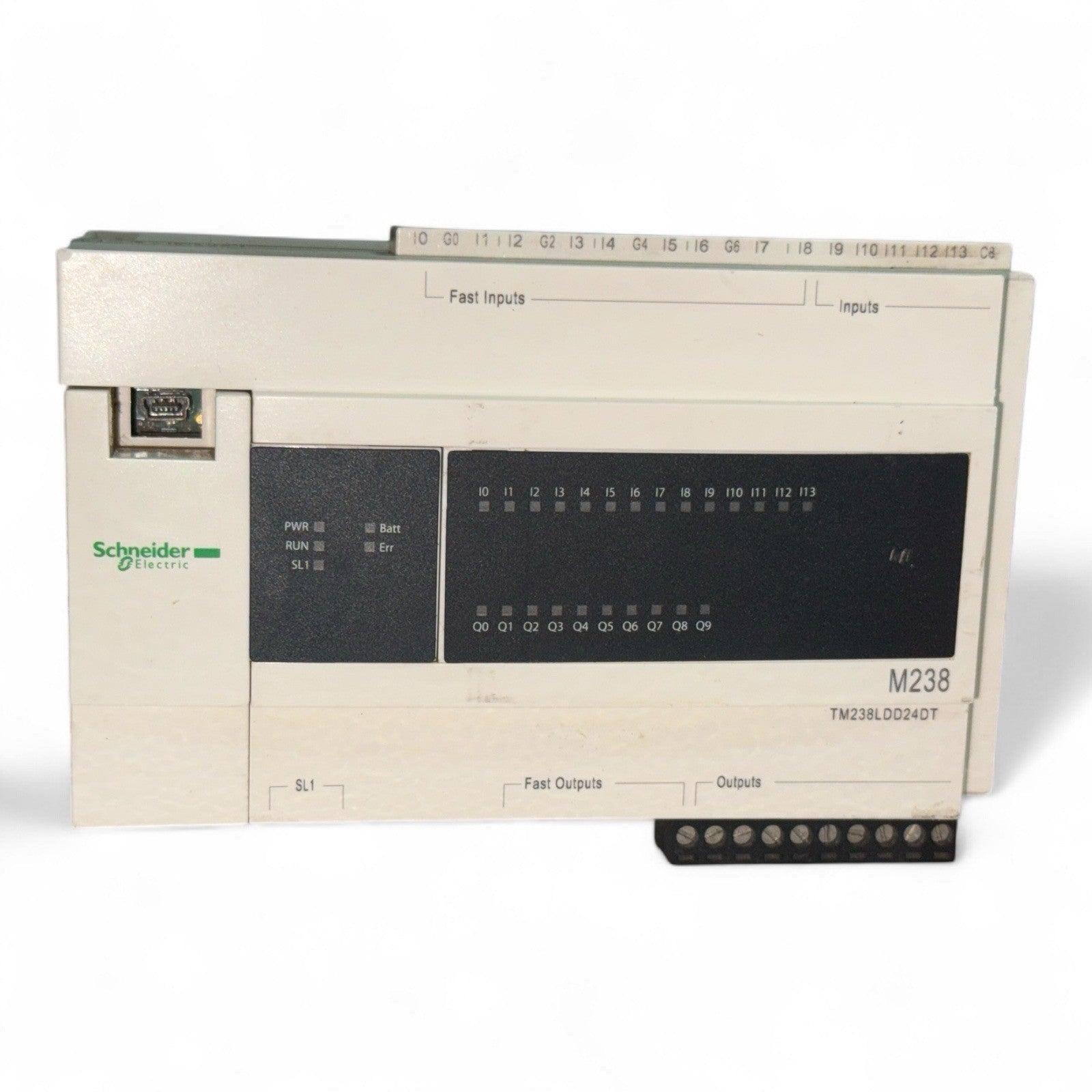 Schneider Modicon M238  TM238LDD24DT Controller- Made In Indonesia