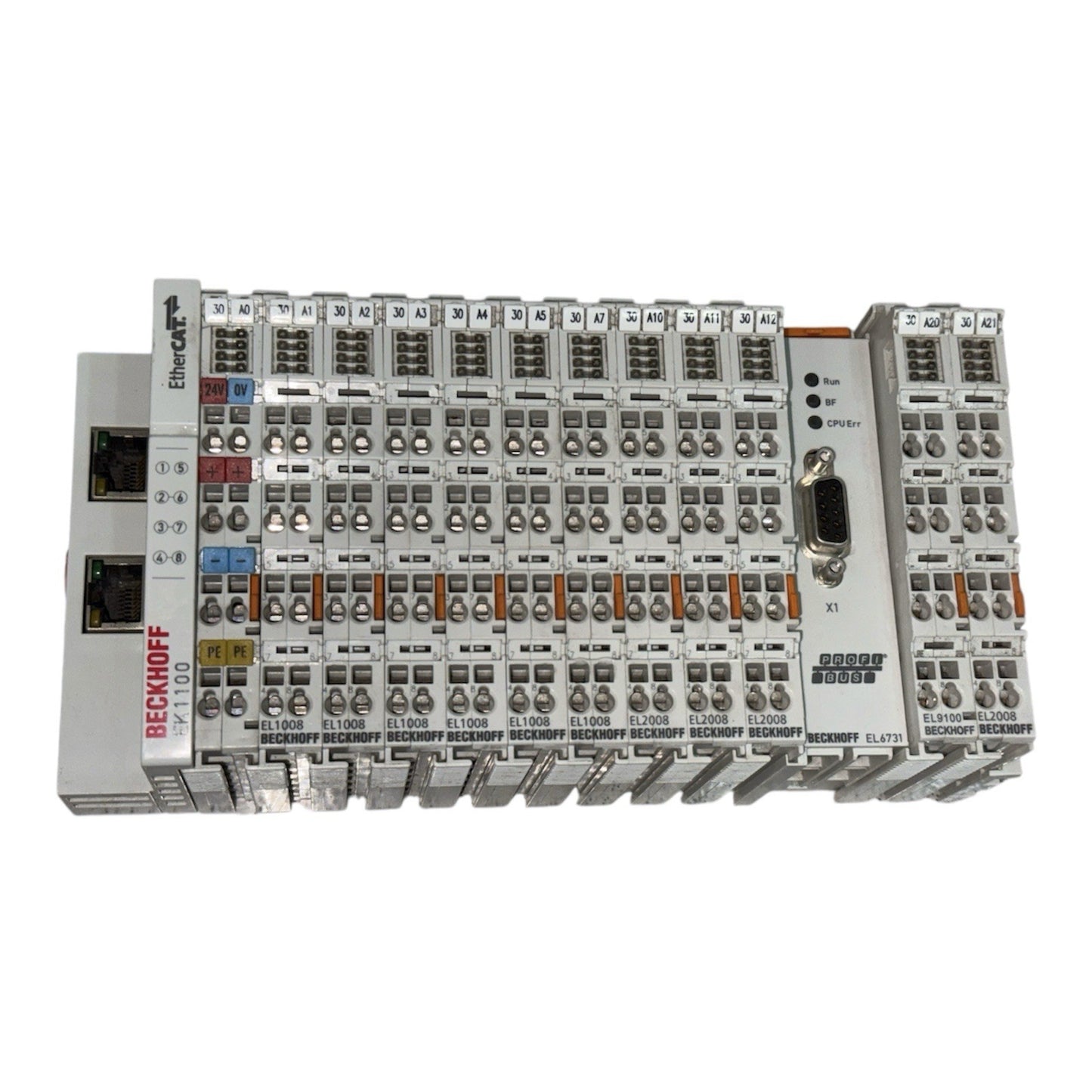 Beckhoff EK1100 EtherCAT Coupler with I/O Modules