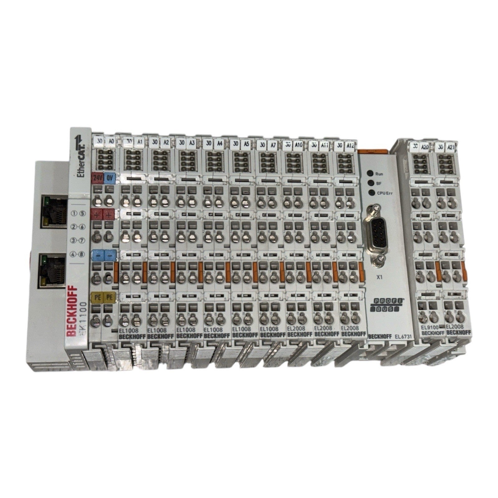 Beckhoff EK1100 EtherCAT Coupler with I/O Modules