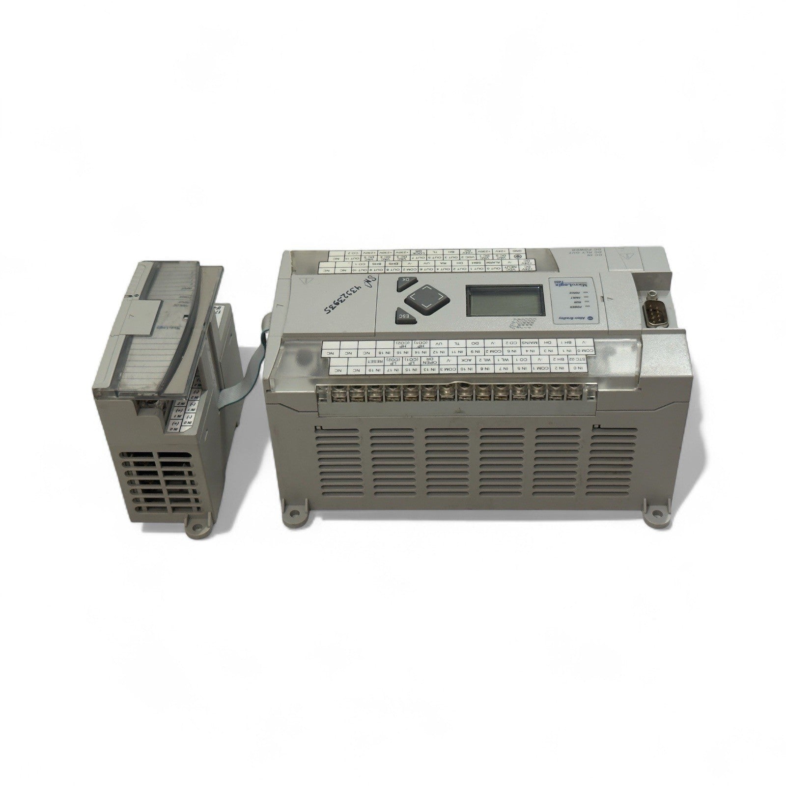 AB Micrologix 1400 PLC 1766-L32BXB With CH ANALOG INPUT Module 1762-IF4  + Cable