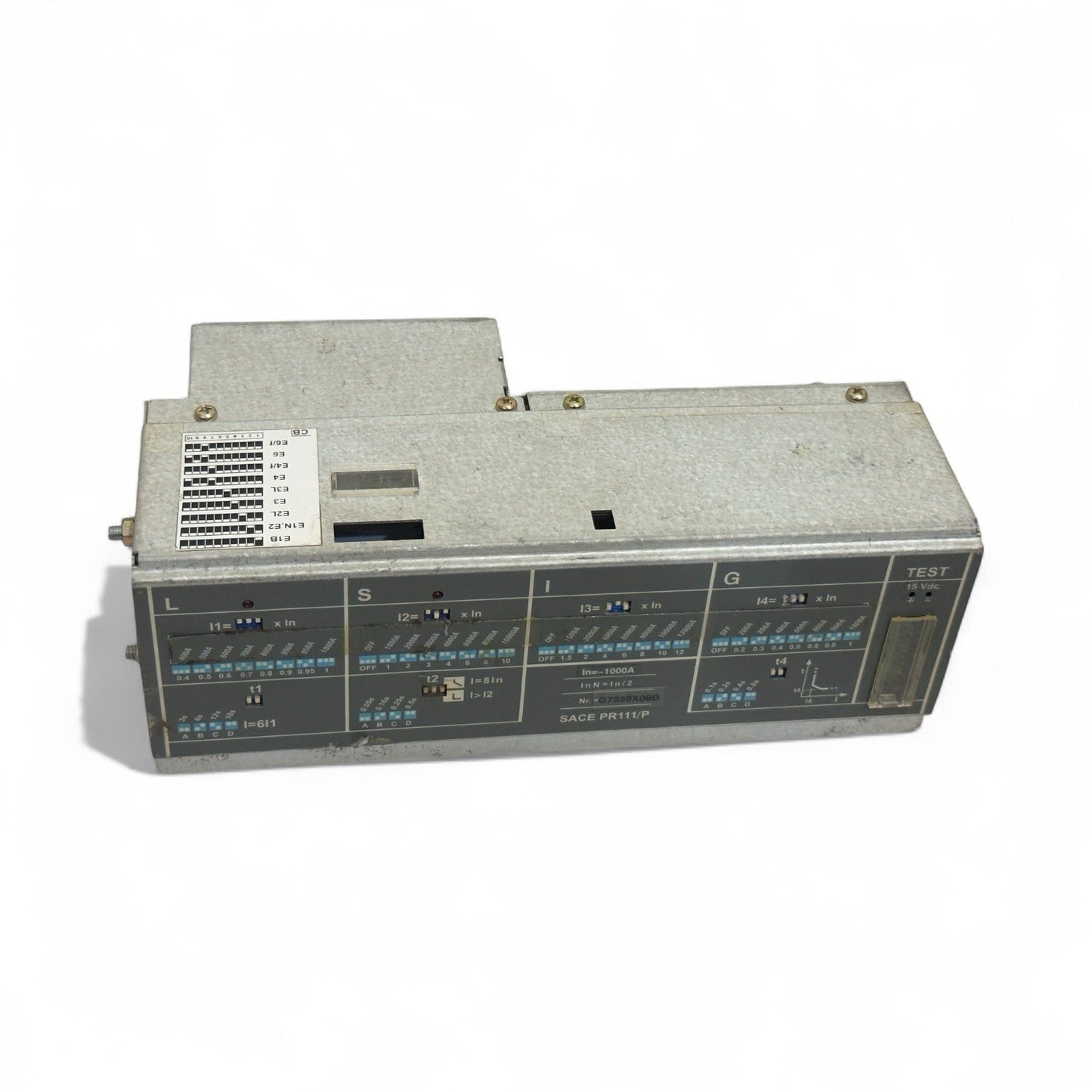 ABB SACE PR111/P 1000A L.S.I.G OVERCURRENT RELEASE- Trip Unit