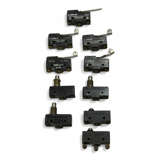 Industrial Micro Limit Switches - 10 Pis Lot