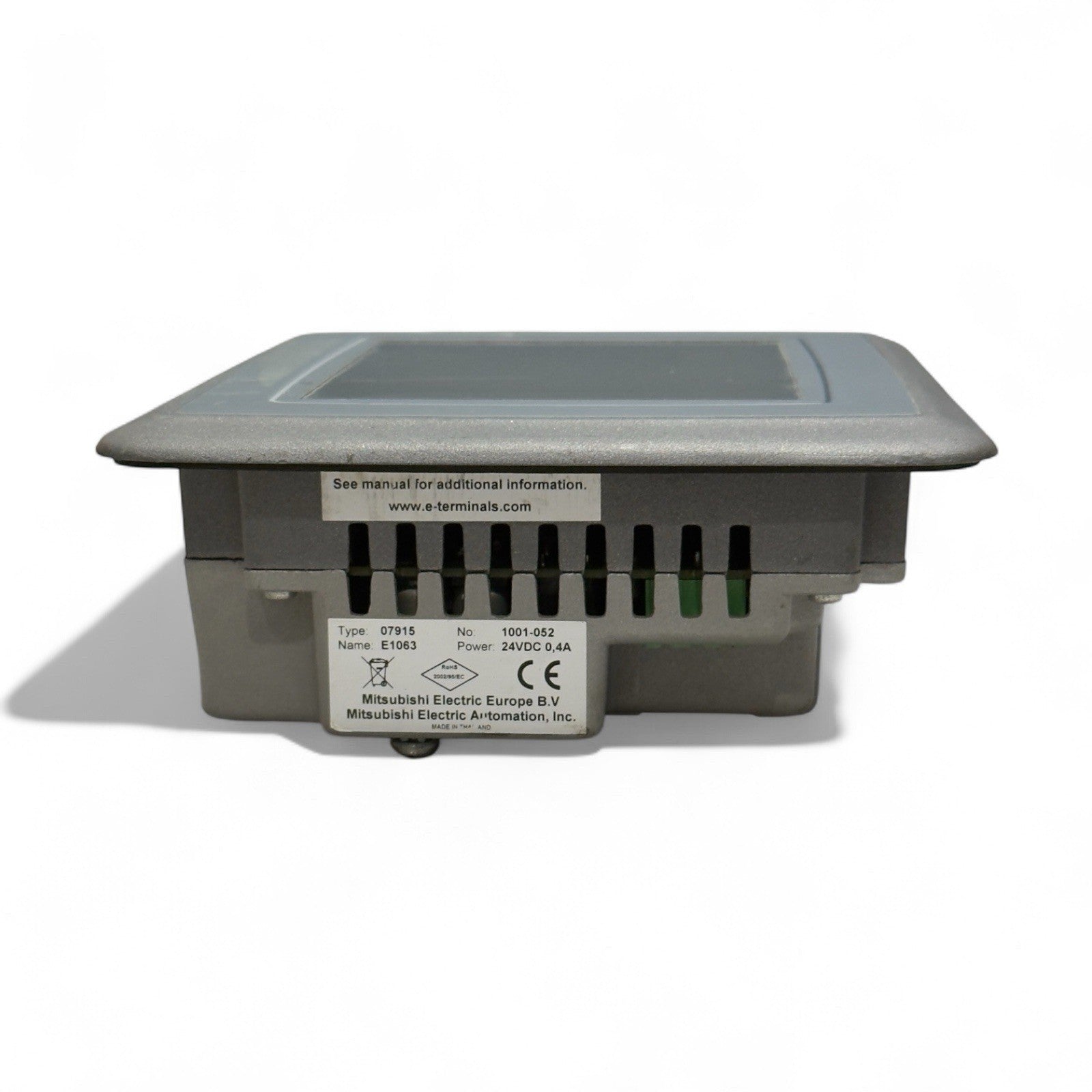 Mitsubishi E1063 Touch HMI Operator Panel - Free Fast Shipping Via FedEx & DHL