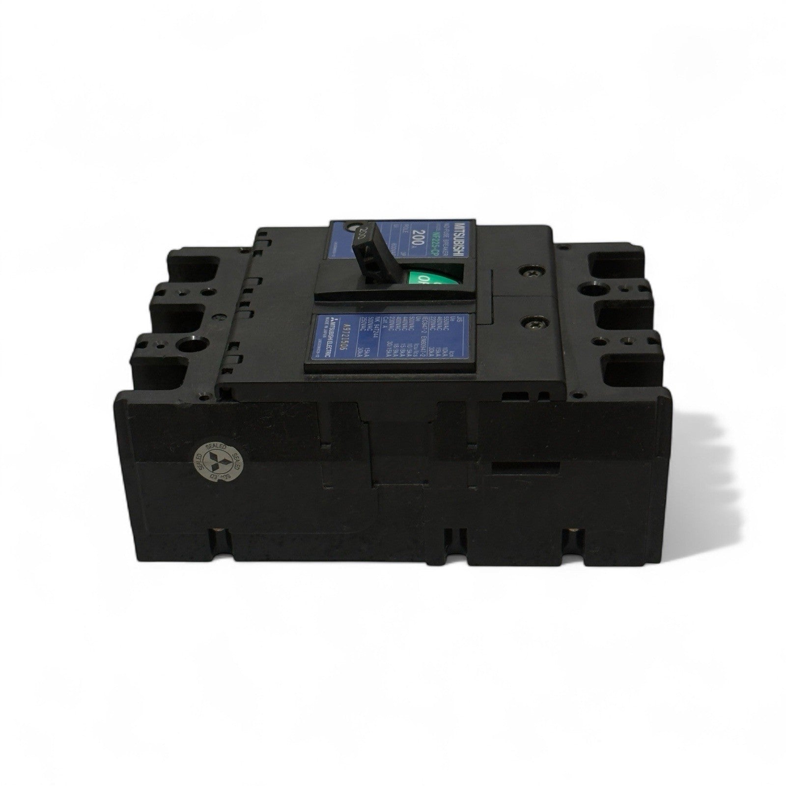 Mitsubishi NF225-CP 200 Amp 3 Pole Circuit Breaker