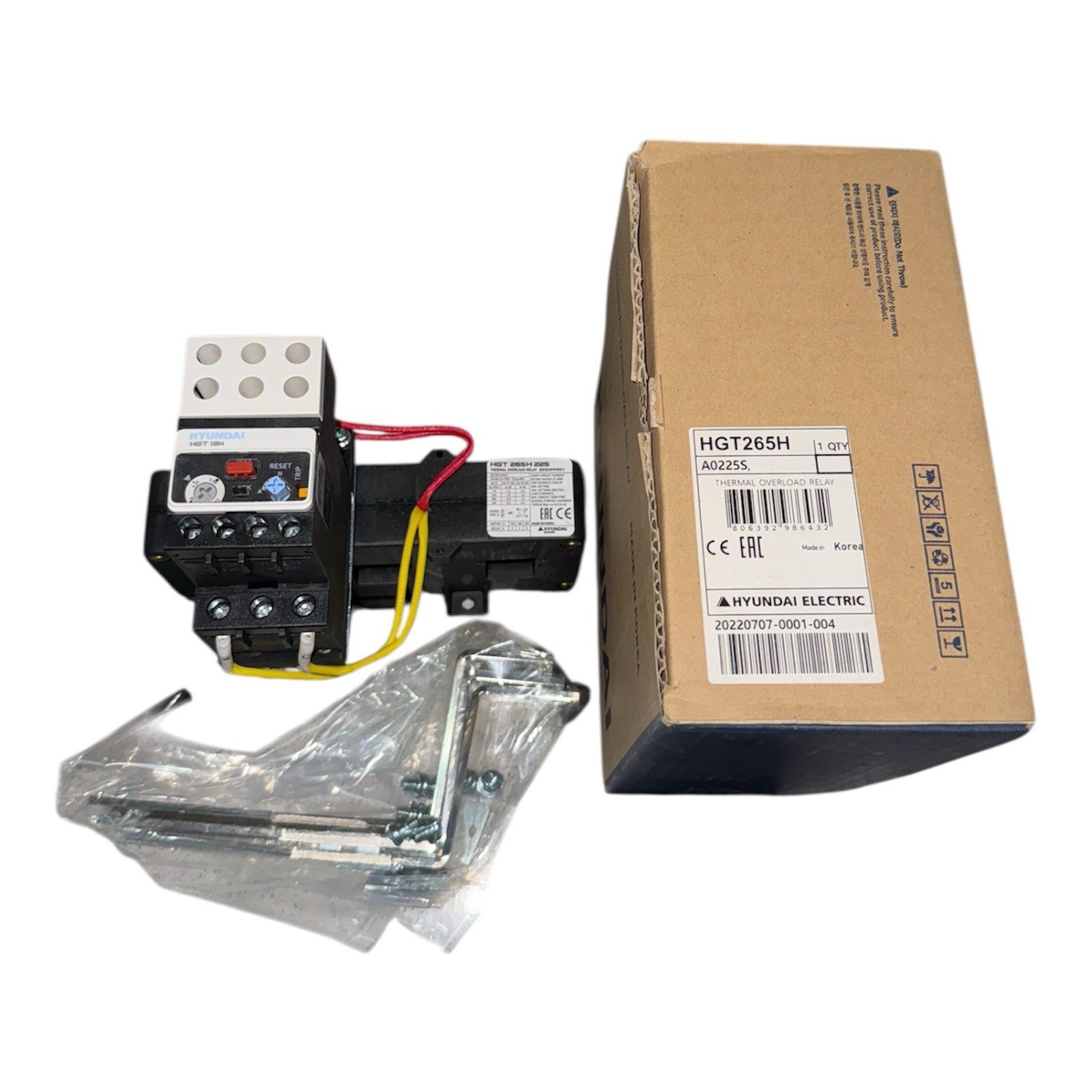 HYUNDAI ELECTRIC HGT265H Thermal Overload Relay