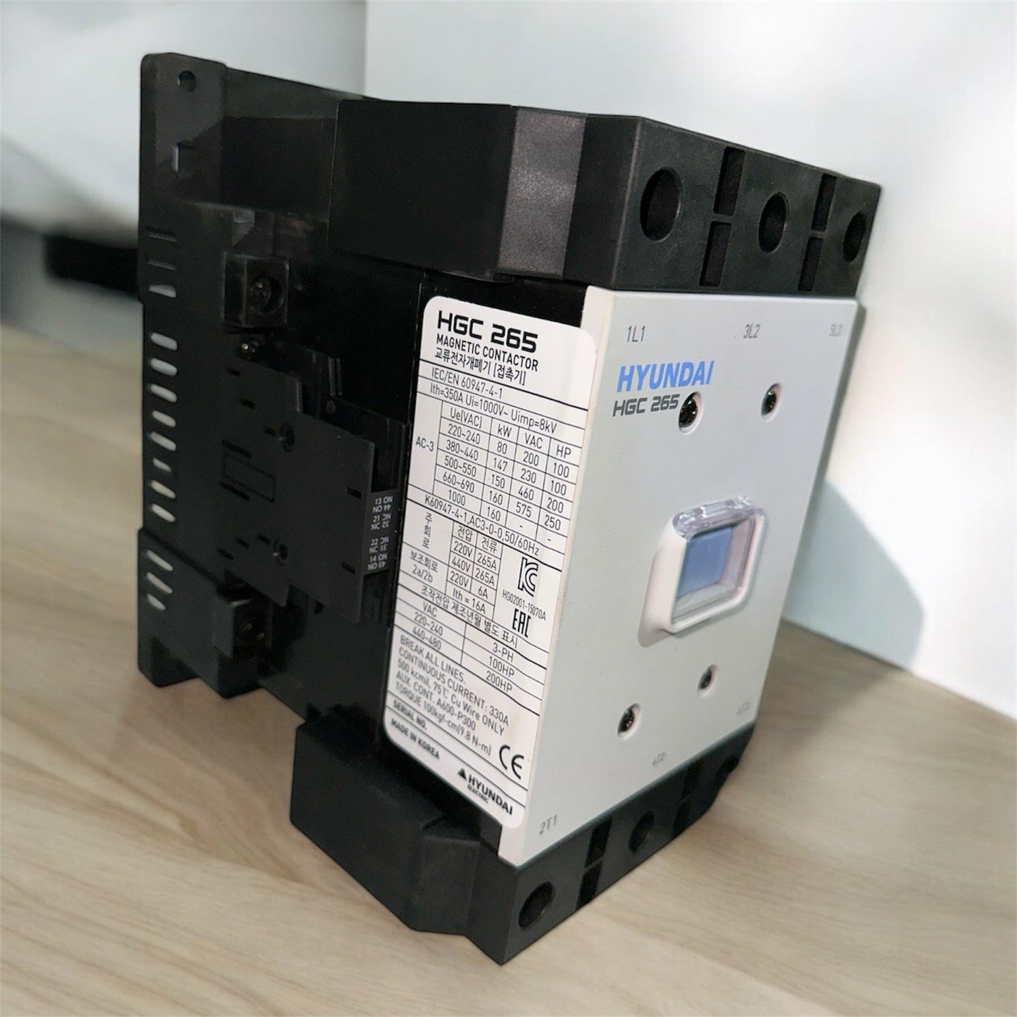 Hyundai HGC 265 Magnetic Contactor