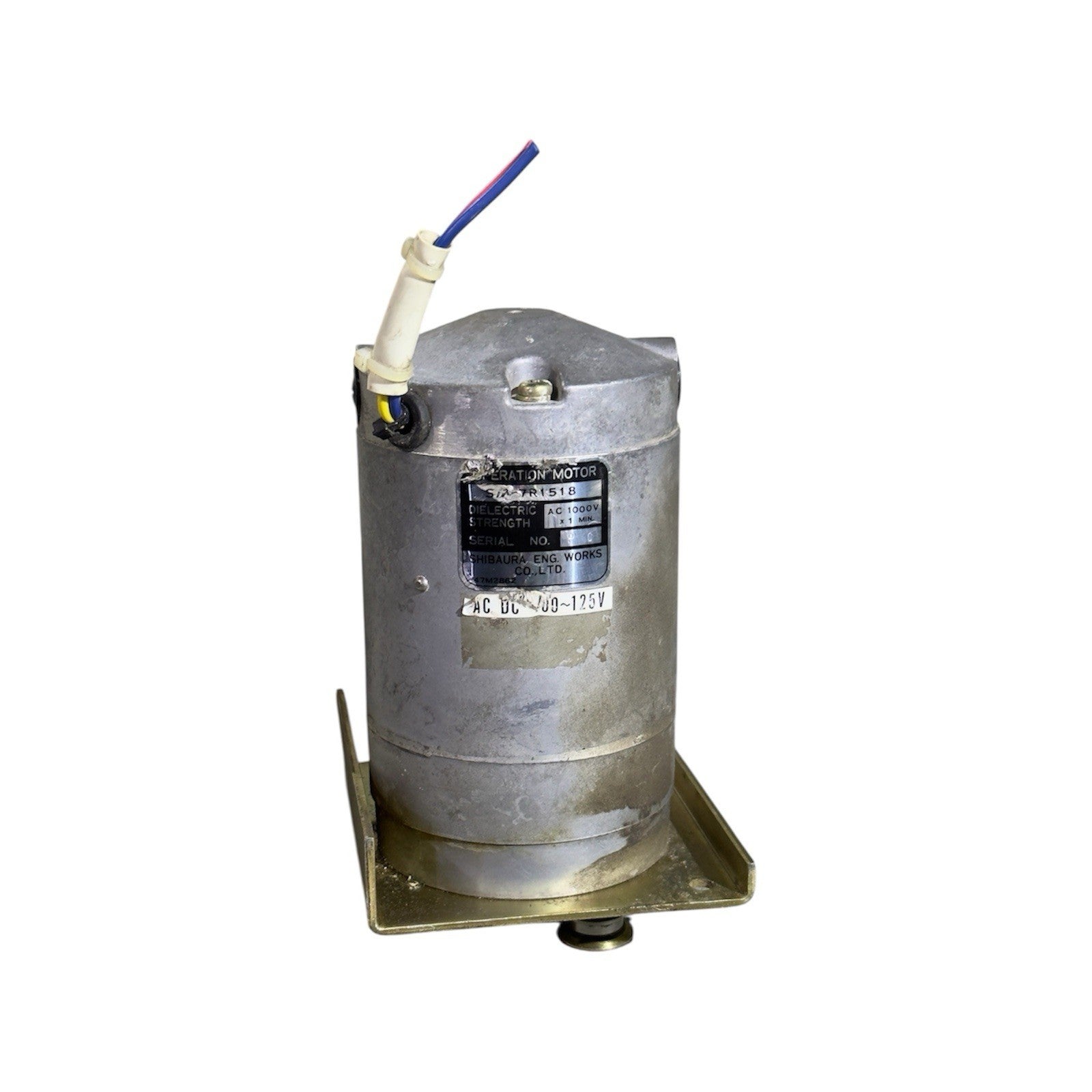SHIBAURA SM-7R1518 Operation Motor