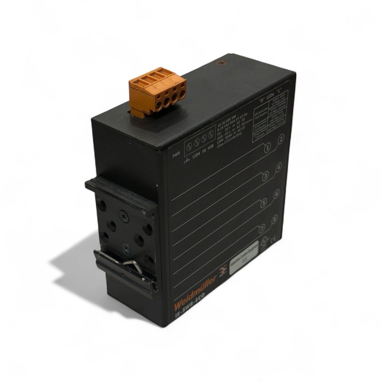 Weidmuller IE-SW8-ECO 8 Port Ethernet Switch