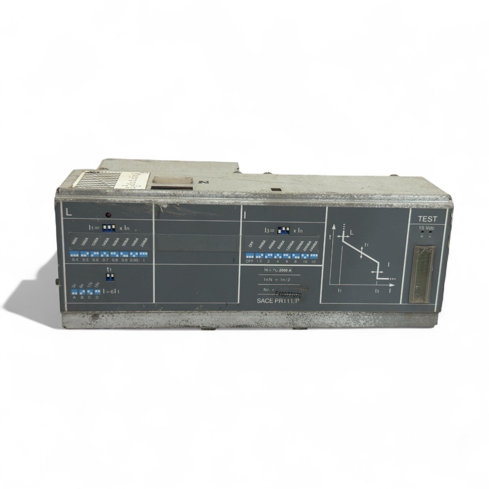 ABB SACE PR111/P 2000A L.I. OVERCURRENT RELEASE- Trip Unit