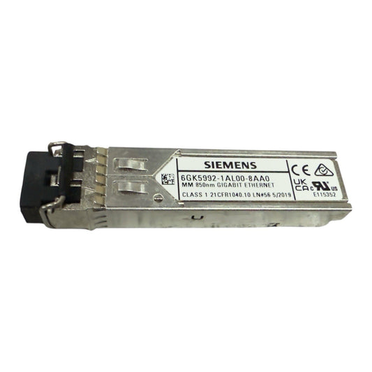 Siemens 6GK5992-1AL00-8AA0 SFP Transceiver Module - MM 850nmGigabit Ethernet