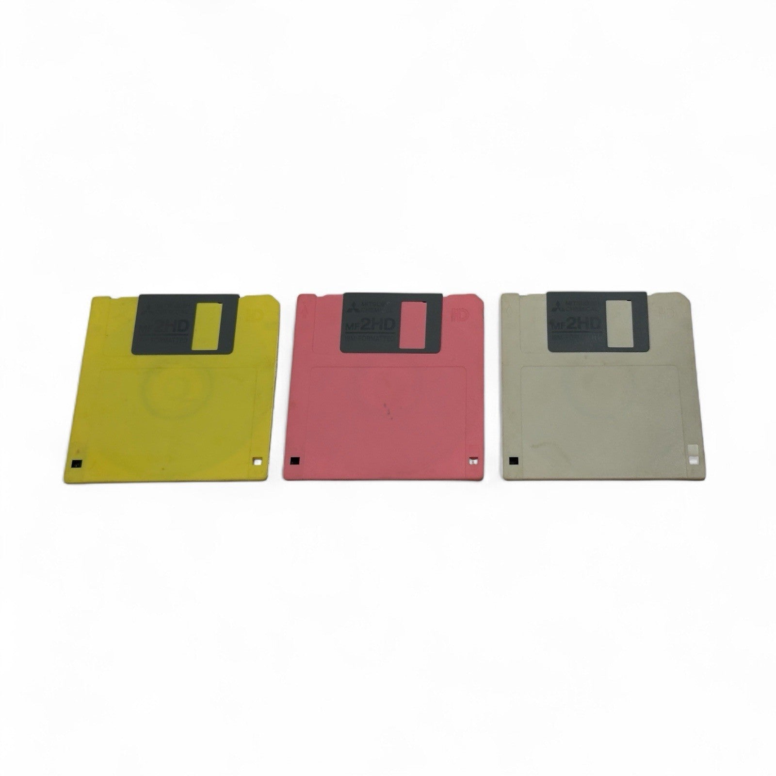 Mitsubishi MF 2HD IBM Formatted - 3 Pis