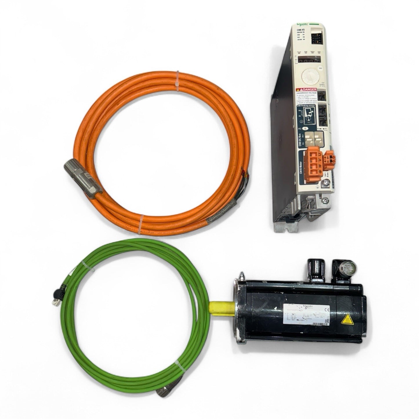 Schneider Servo Set LXM32AD18N4 + BSH1002P11A2A + VW3M8102R50 + Servo Cable