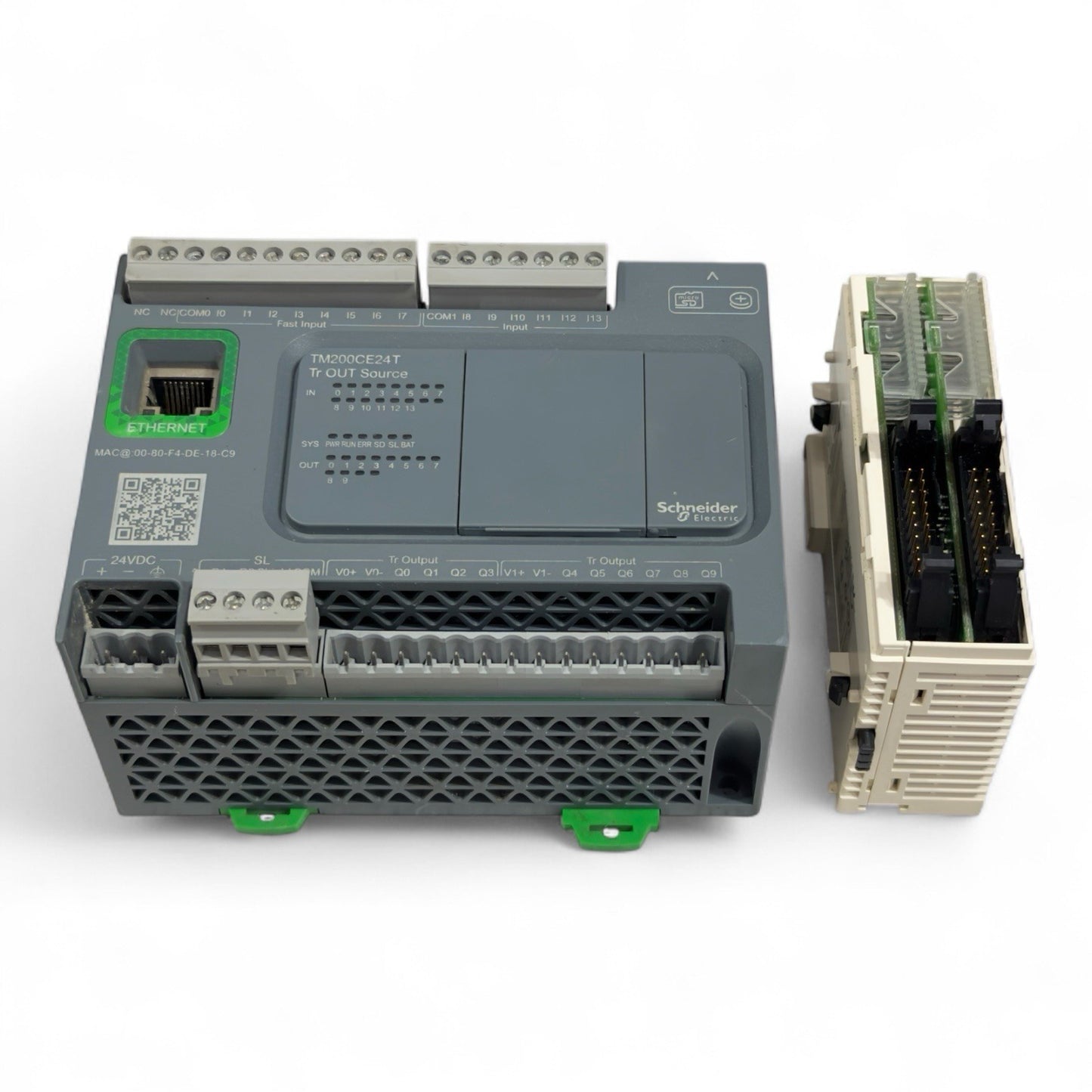 “Buy” Schneider Electric Modicon TM200CE24T + “Free”Modicon TM2DDI32DK Module