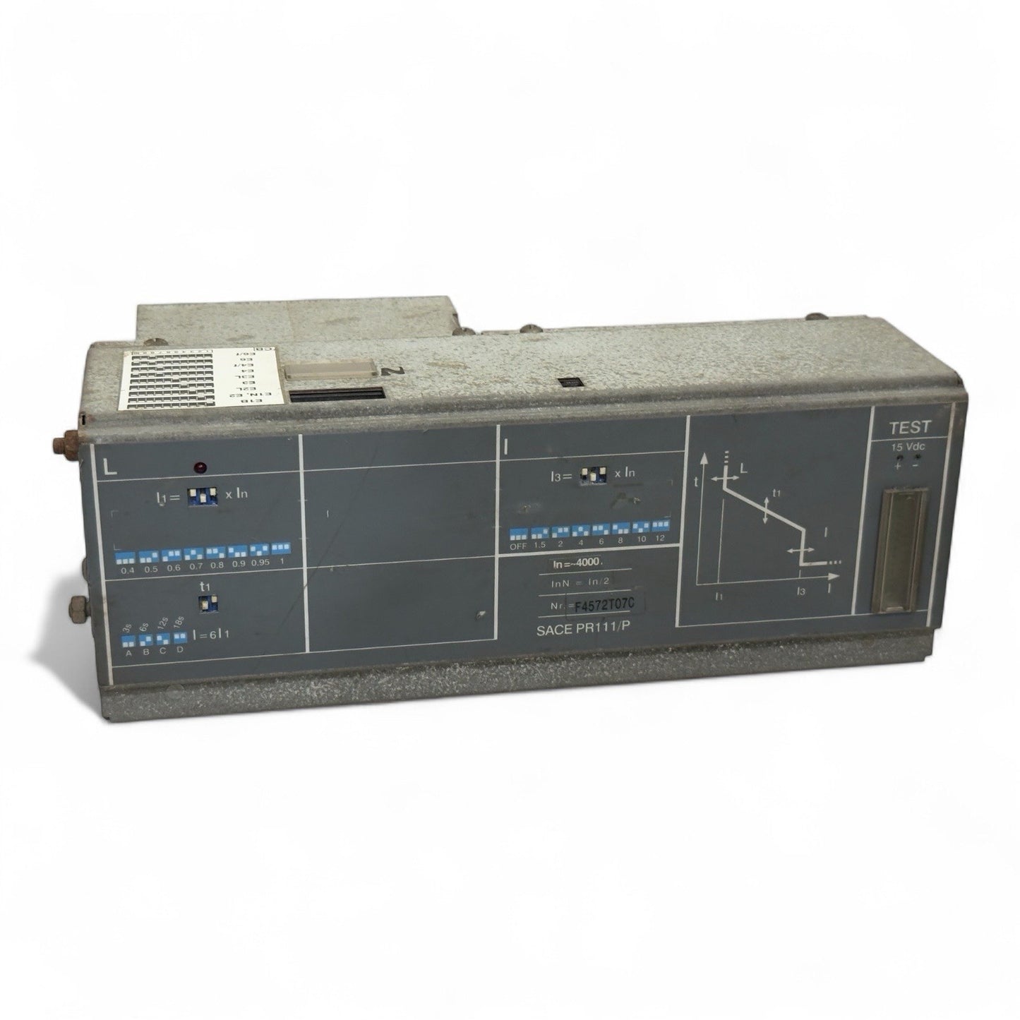 ABB SACE PR112/P L.I. 4000a TRIP UNIT MODULE