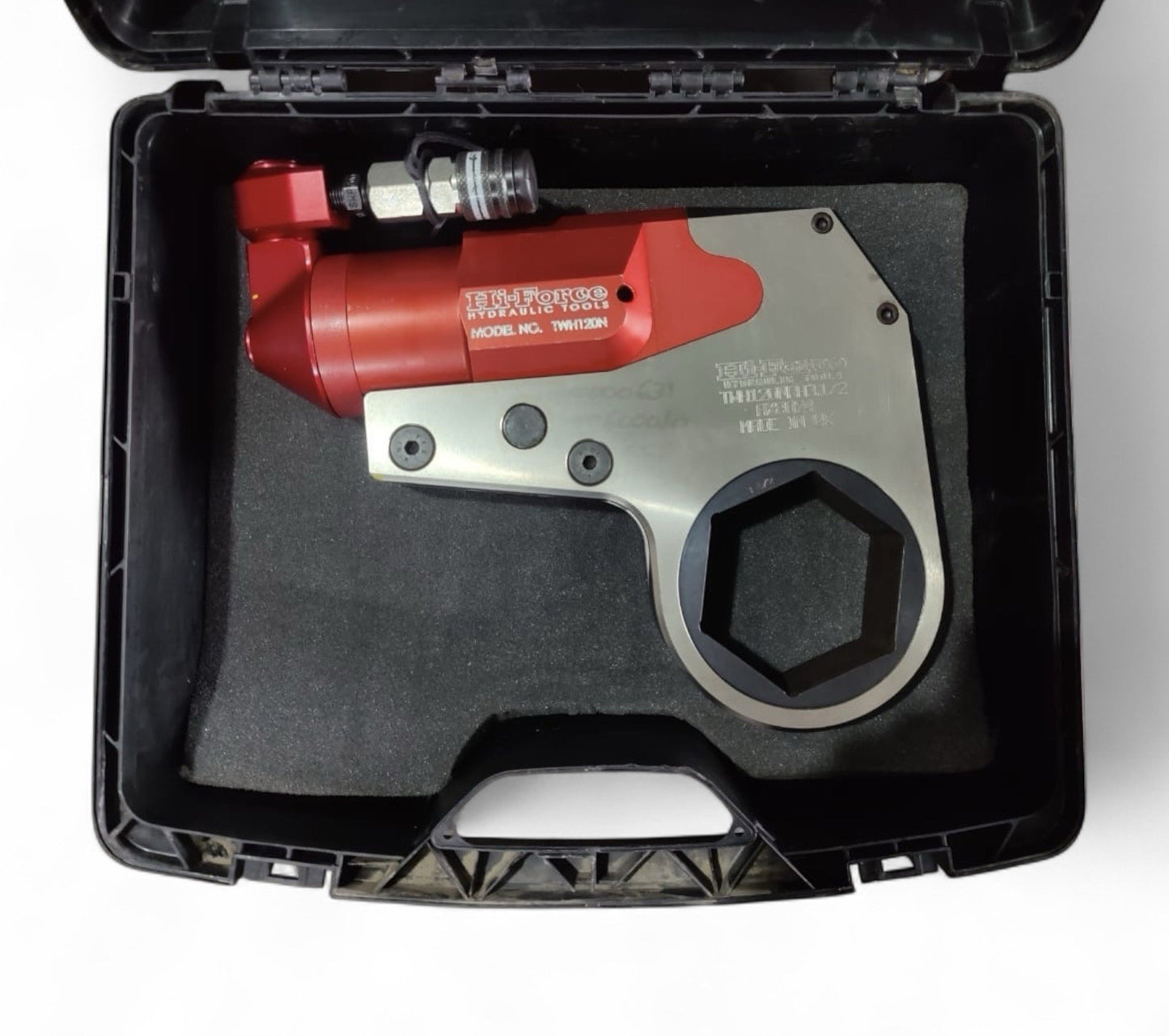 Hi-Force TWH120N Hydraulic Torque Wrench with Case  Model TWH120NRH3.1/2  AX8024